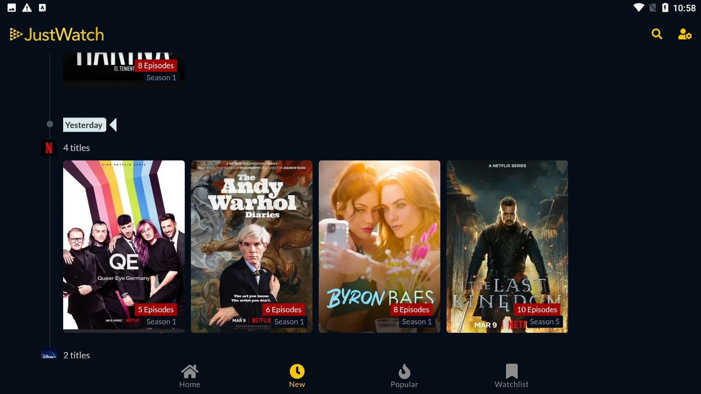 JustWatch for Android - Find Your Favorite Movies and Series