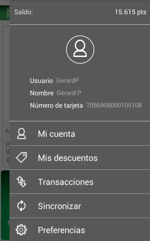 Mi BP for Android - Manage Accounts and Rewards