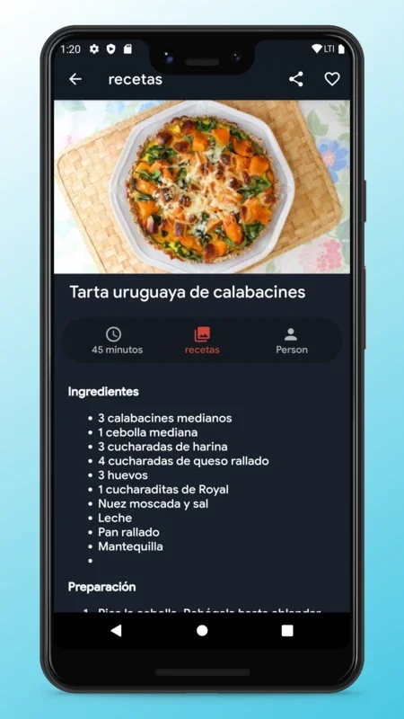 Uruguayan Recipes - Food App for Android: Explore Delicious Dishes