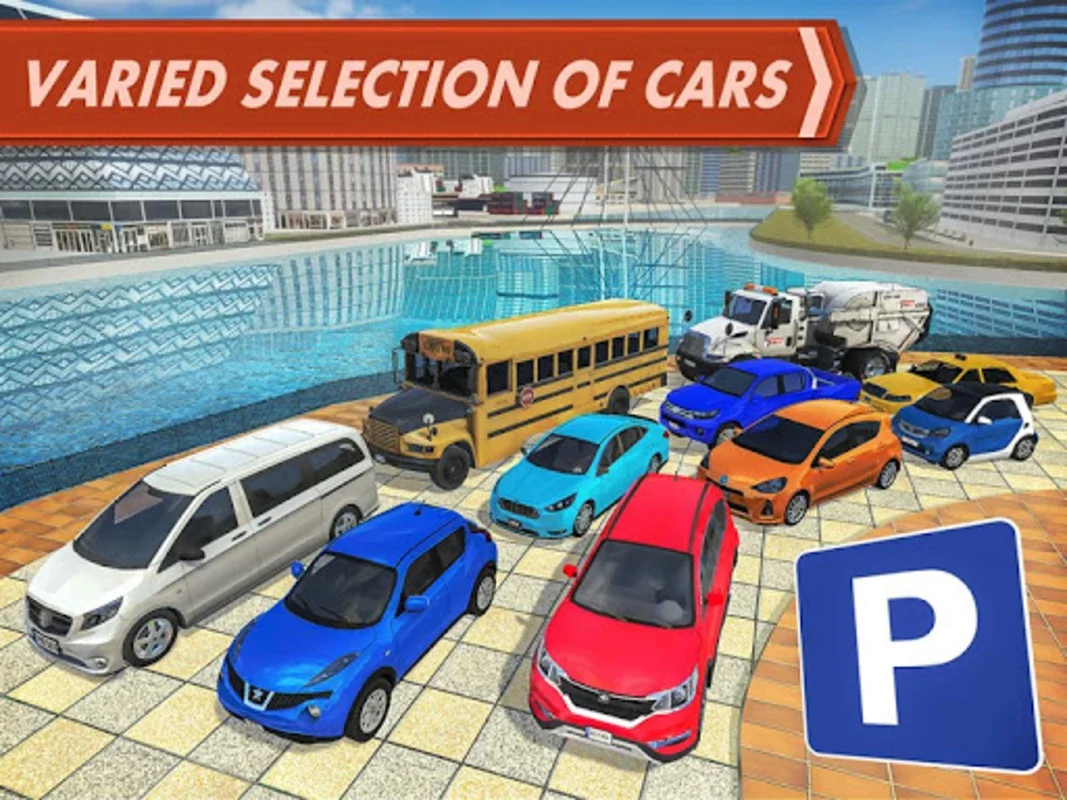 City Driver: Roof Parking Chal for Android - Thrilling Rooftop Driving