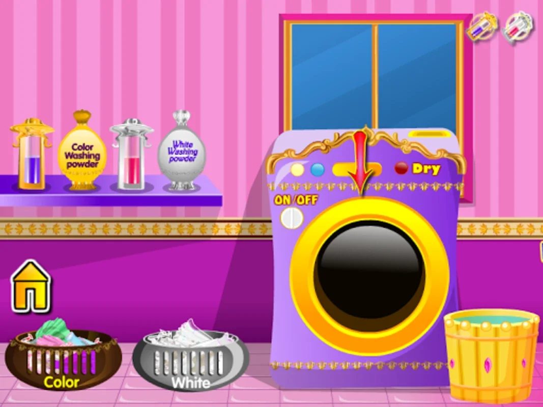 PrincessWashLaundryGirlsGames for Android: Clean Up Fun