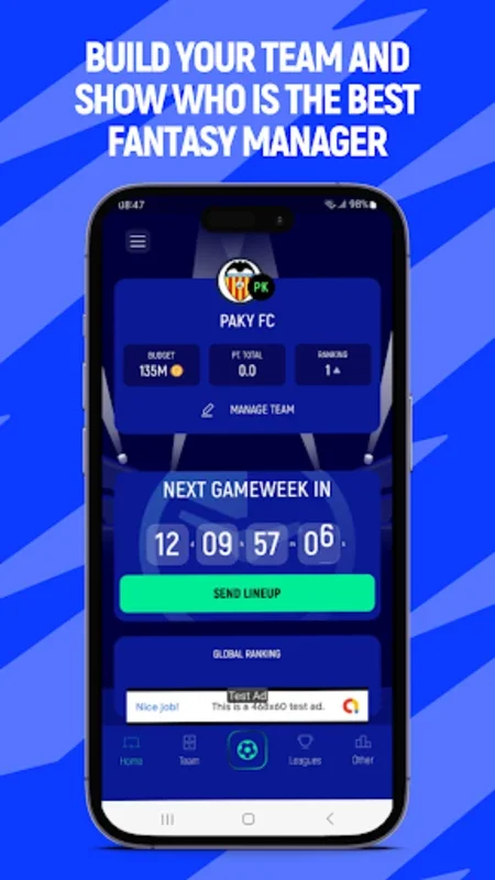 FantaMaster Champions for Android - Manage Fantasy Teams in Real-Time