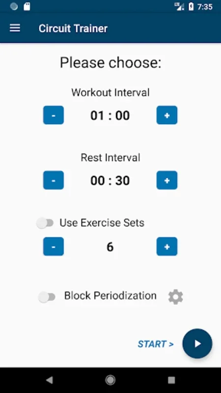 Circuit Training (Privacy Friendly) for Android - Customizable Workouts