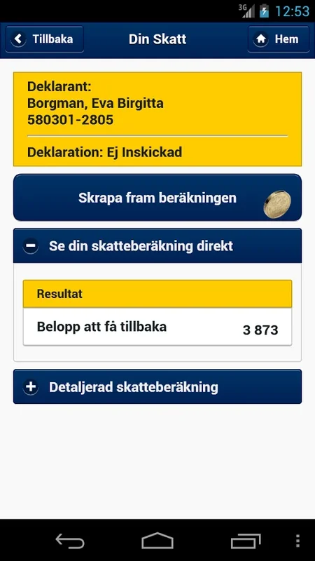 Skatteverket for Android - Simplify Tax Management