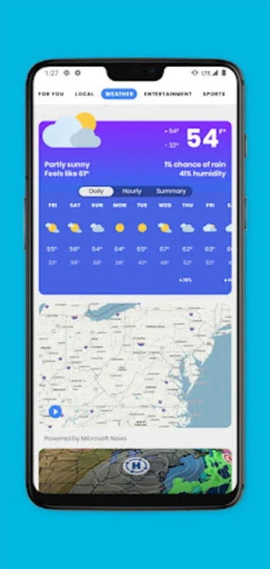 NewsPop for Android: Personalized News & Weather