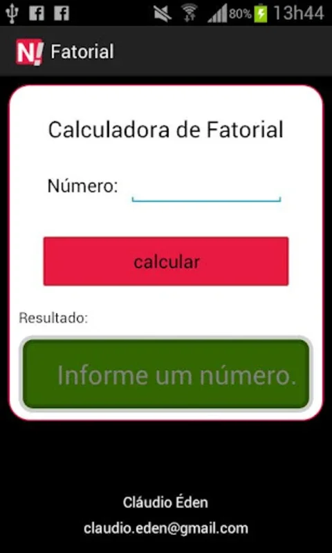 Calculadora Fatorial for Android - Accurate Factorial Calculator