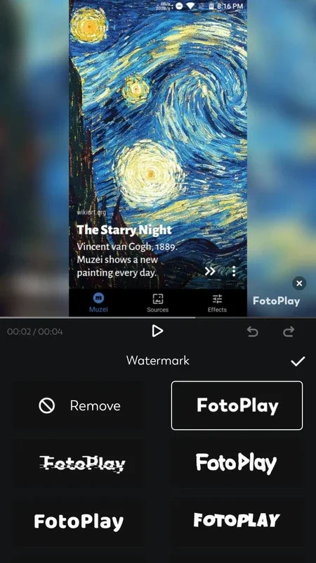 FotoPlay for Android - Create Striking Videos with Your Photos