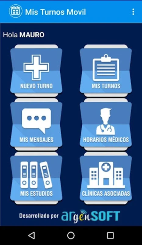 Mis Turnos Movil for Android - Streamlined Medical Appointments