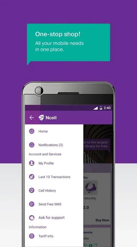 Ncell for Android: Comprehensive Mobile Management