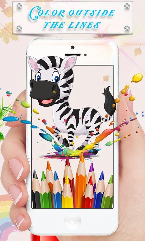 Cute Animals Coloring Book for Android - Fun Coloring App