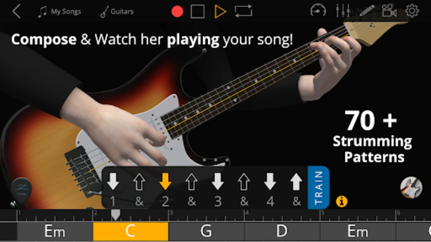 Guitar 3D-Studio by Polygonium for Android - Transform Your Guitar Skills