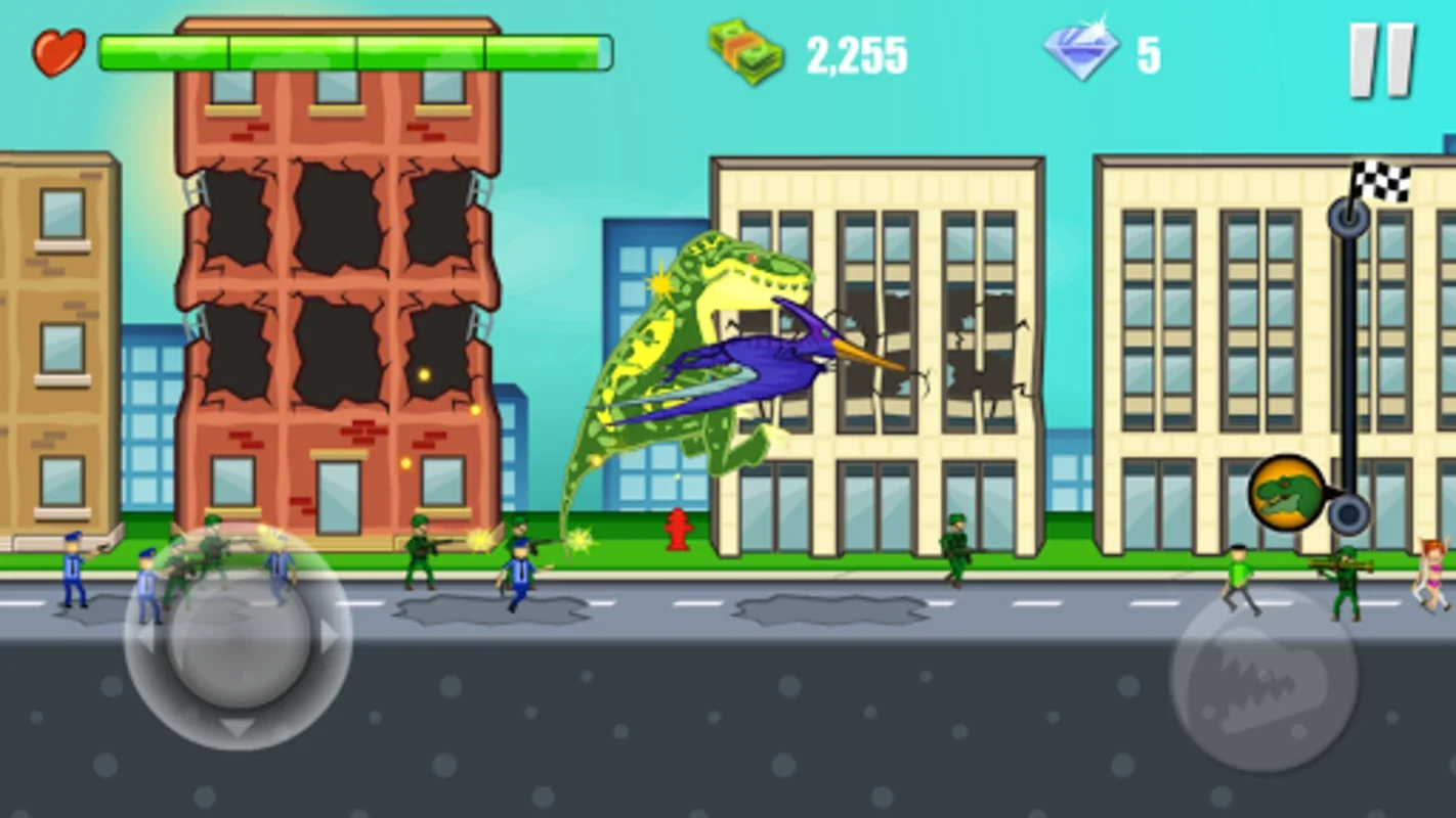 Jurassic Dinosaur City Rampage on Android: Unleash Prehistoric Mayhem