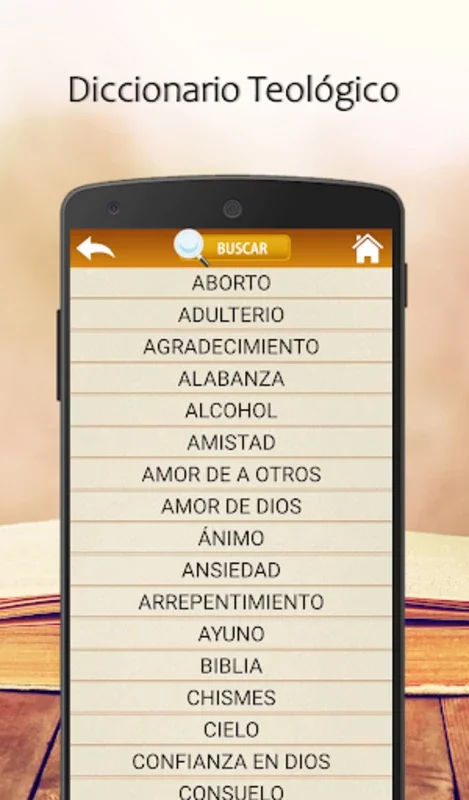 Diccionario Teológico for Android - Explore New Testament Theology