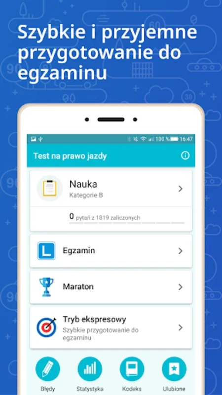 Testy na prawo jazdy 2020 ZA DARMO for Android - Ace Theory Tests