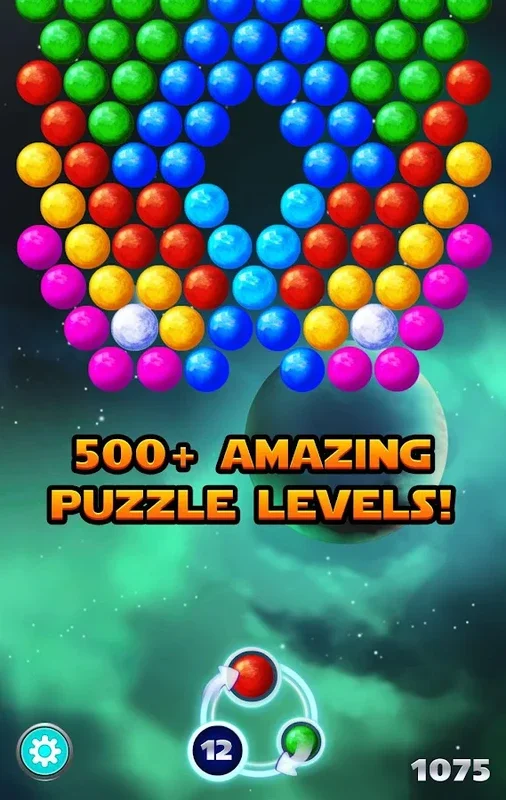 Bubble Shooter Supernova for Android - Engaging Bubble-Popping Fun