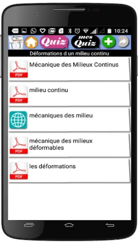 Cours de Résistance des matéri for Android - Master Material Strength