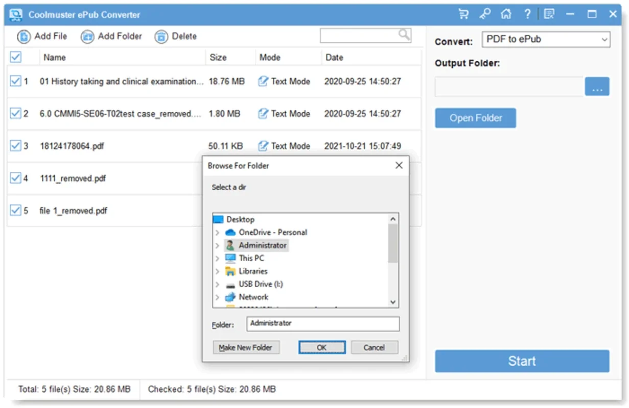 Coolmuster ePub Converter for Windows: Create ePub Easily