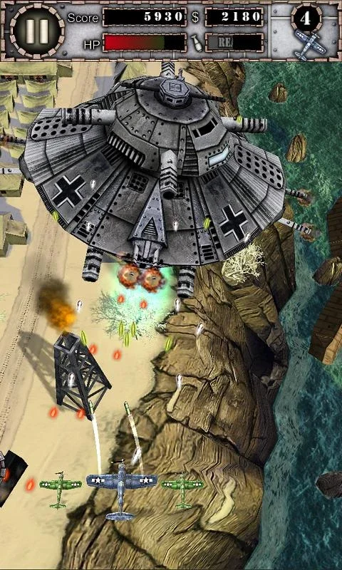 AirAttack HD Lite for Android - Battle the Nazis in the Skies