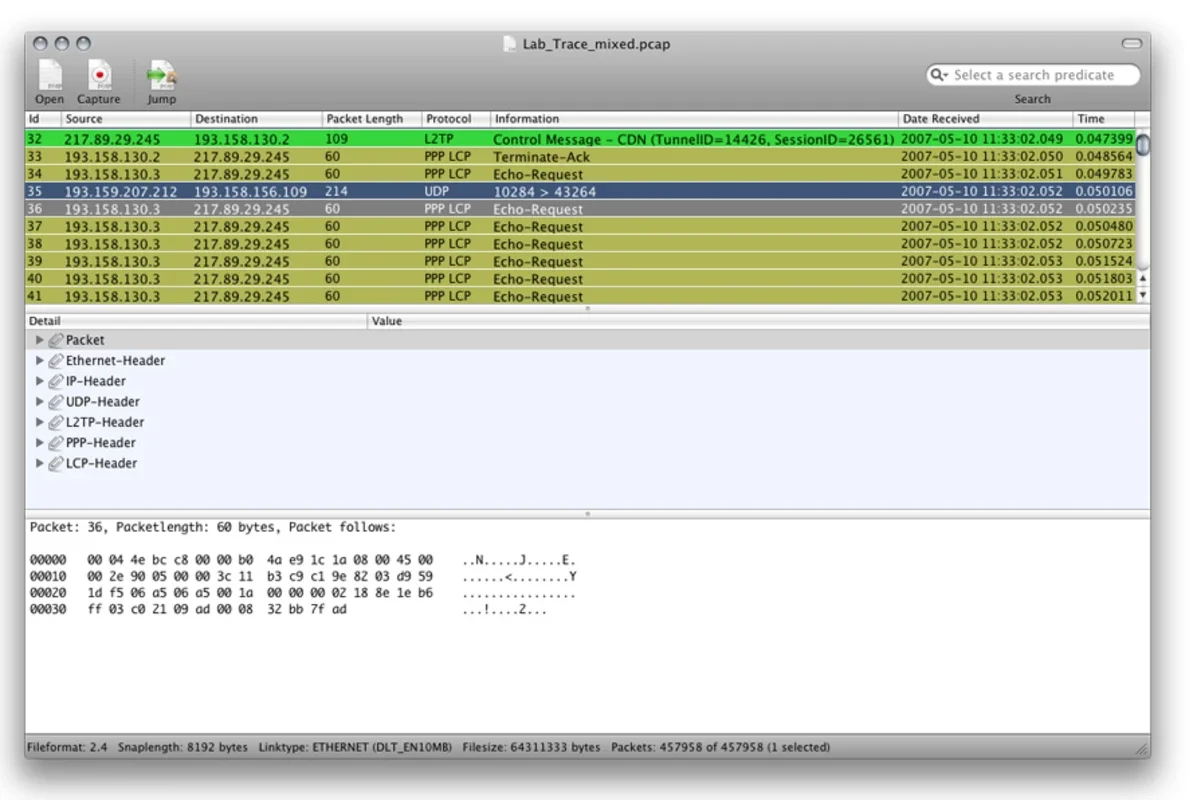 Cocoa Packet Analyzer for Mac - Free Download on AppHuts