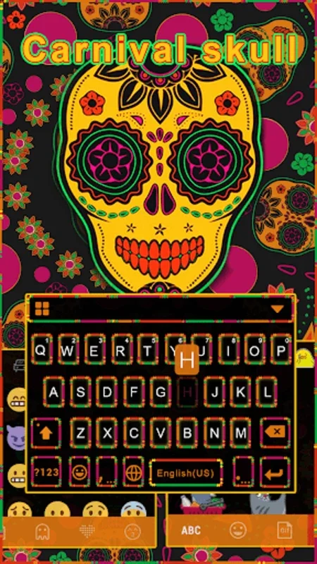 carnivalskull for Android - Transform Your Typing