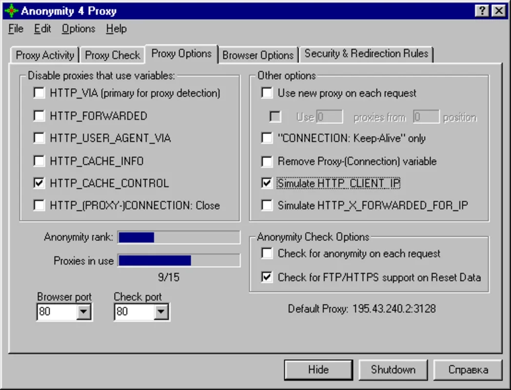 Anonymity 4 Proxy for Windows - Unlock Anonymous Browsing