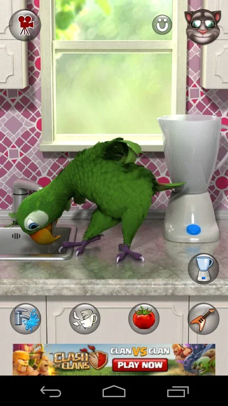 Talking Pierre on Android: An Entertaining Virtual Pet