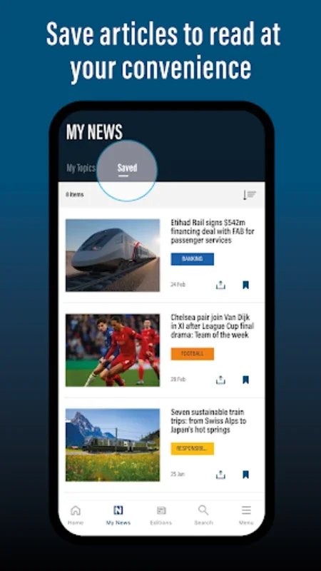 The National - UAE, World News for Android: Comprehensive Coverage