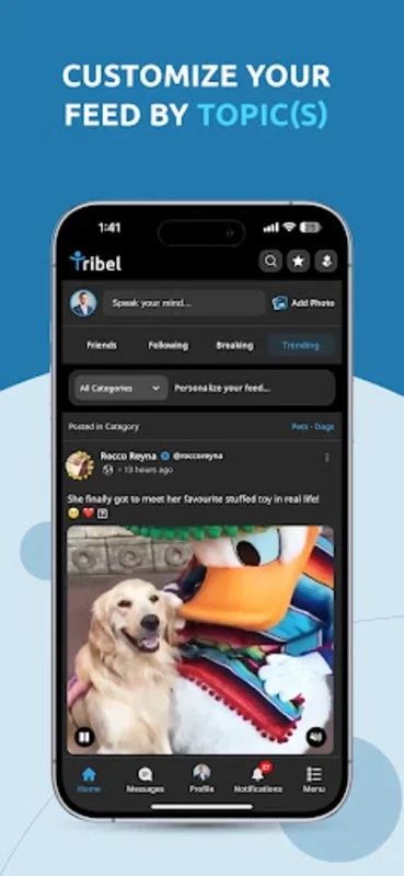 Tribel for Android: Intelligent Social Networking