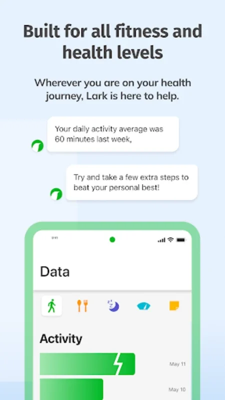 Lark for Android: Personalized Health Coaching App