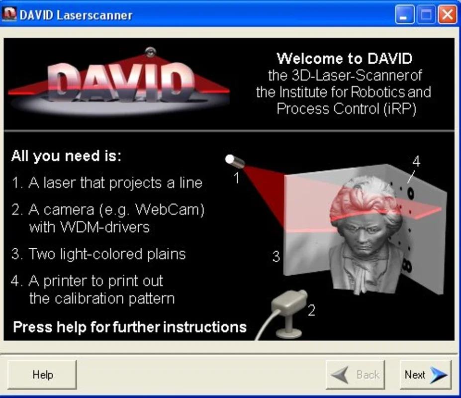 DAVID Laserscanner for Windows: Precise Scanning Solution