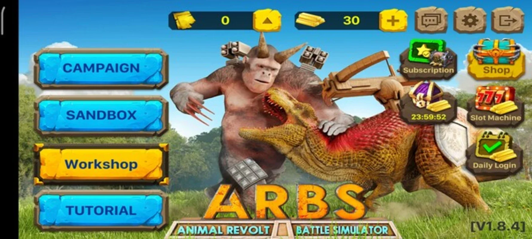 Animal Revolt Battle Simulator on Android: Epic Battle Simulations