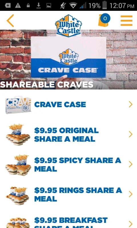 White Castle for Android: Convenient Ordering and Exclusive Deals