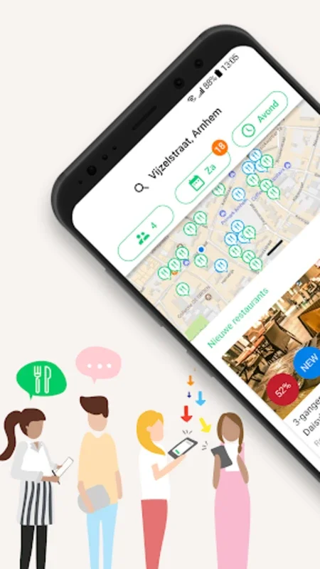 Spontaan - Android's Premier Restaurant Deals App