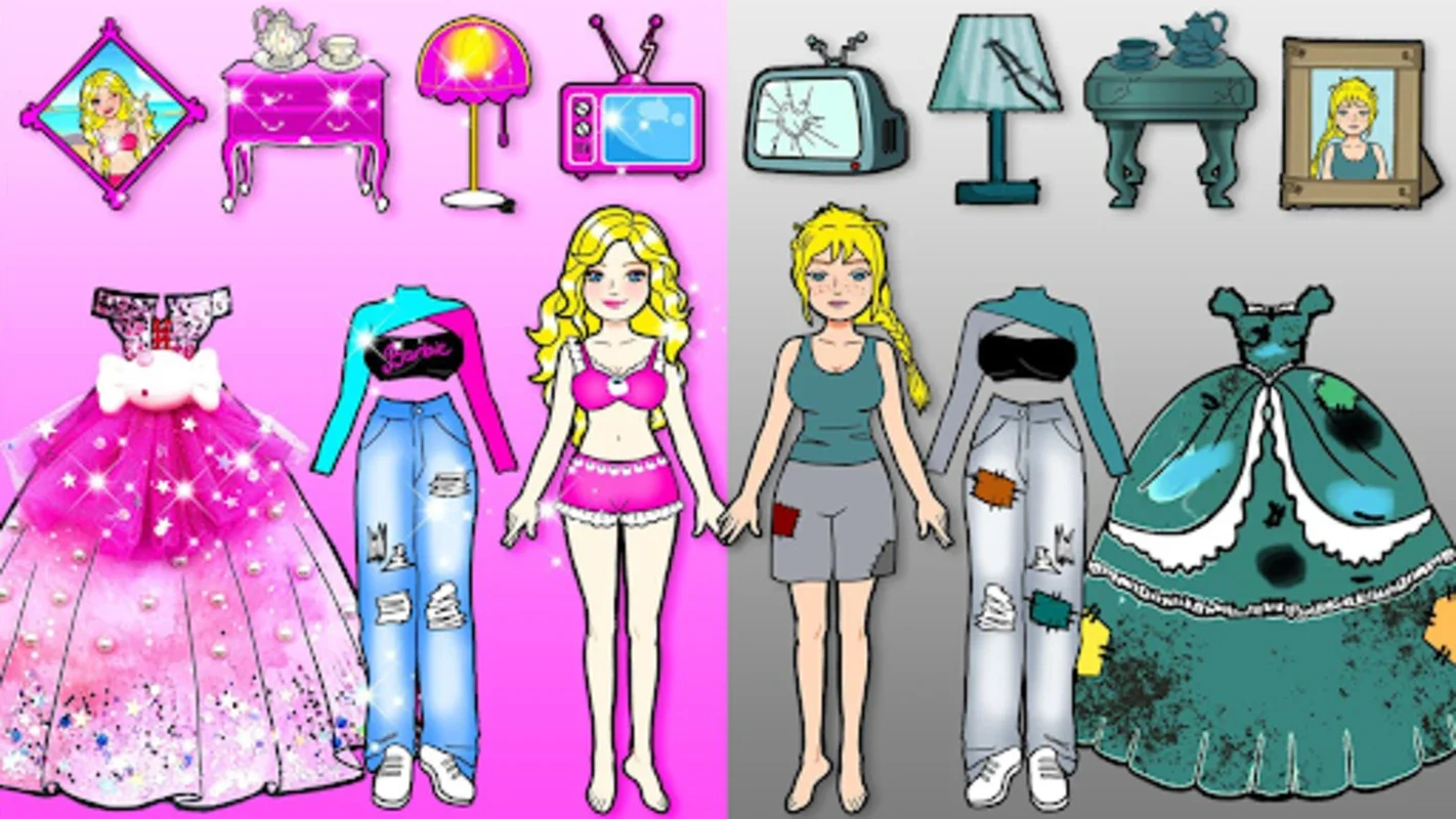 Chibi Doll Dress Up DIY Games for Android - No Downloading Required