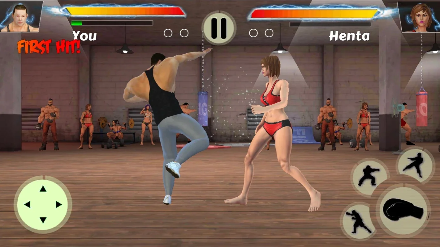 Gym Fighting for Android - Battle in the Gym Arena