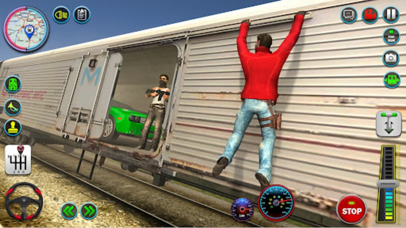 Train Car Theft: Car Games 3d for Android - Thrilling Gaming Experience