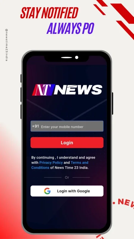 News Time 23 India for Android - Stay Informed