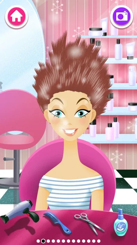 Girls Hair Salon for Android: Fun Hair Styling App