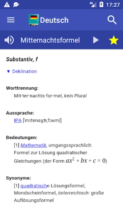 German for Android - Offline Language Learning Tool