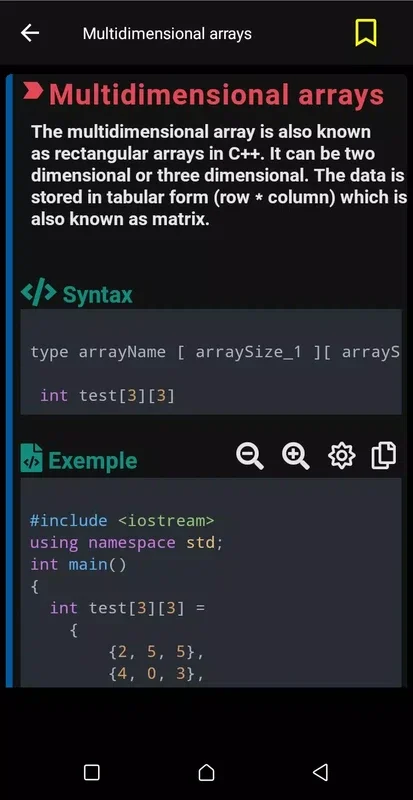 C++ Language for Android: Empowering Coding Skills