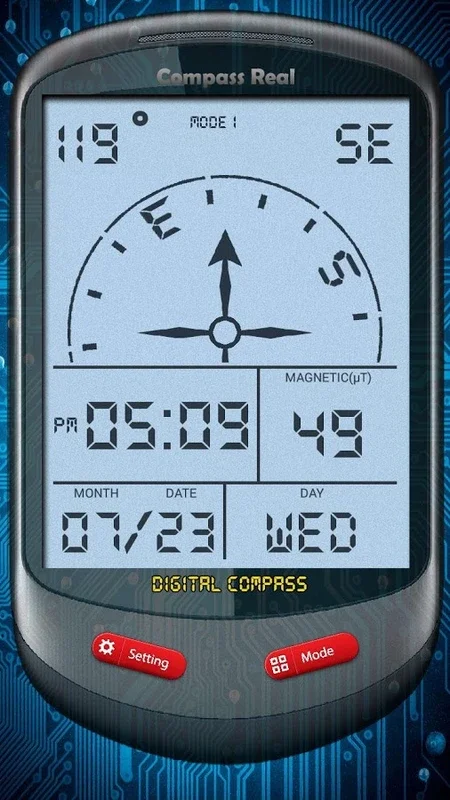 Compass Real for Android: Precise Navigation with Analog & Digital Modes