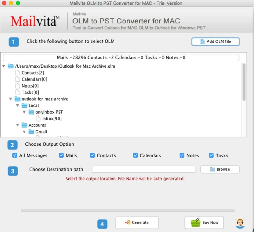 Mailvita OLM to PST Converter For Mac: Efficient Conversion