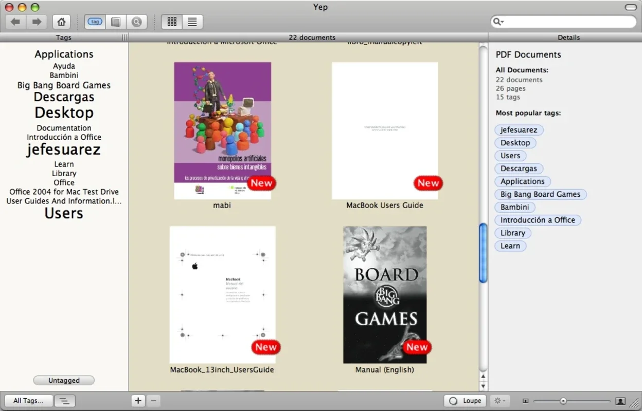 Yep for Mac: Efficient PDF Management