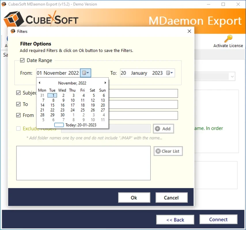 CubexSoft MDaemon Converter for Windows - Efficient Data Conversion