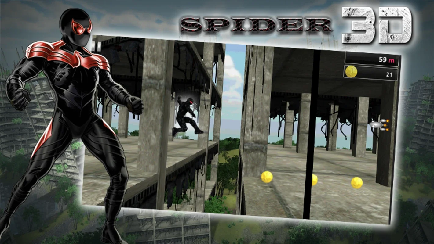 Amazing Spider Avenger for Android - Thrilling Runner Game