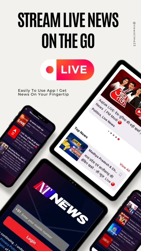 News Time 23 India for Android - Stay Informed