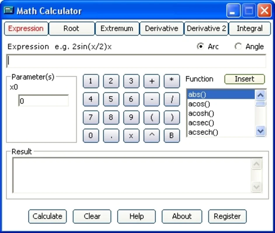 Math Calculator for Windows - A Free Download