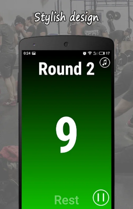 Tabata Timer L with Music for Android: Enhance Your Workouts