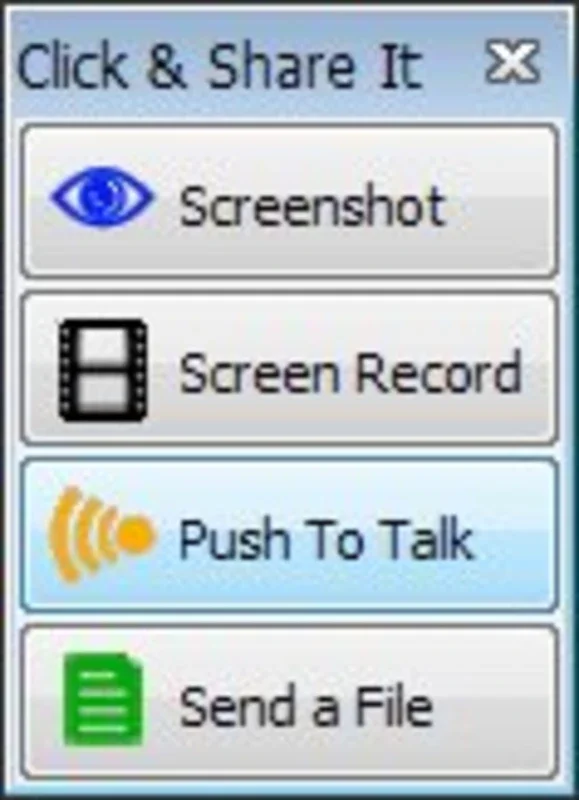 Click & Share It for Windows - Share with Ease