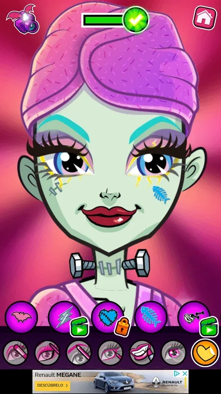 Monster High: Beauty Shop on Android - Stylish Monster Makeovers